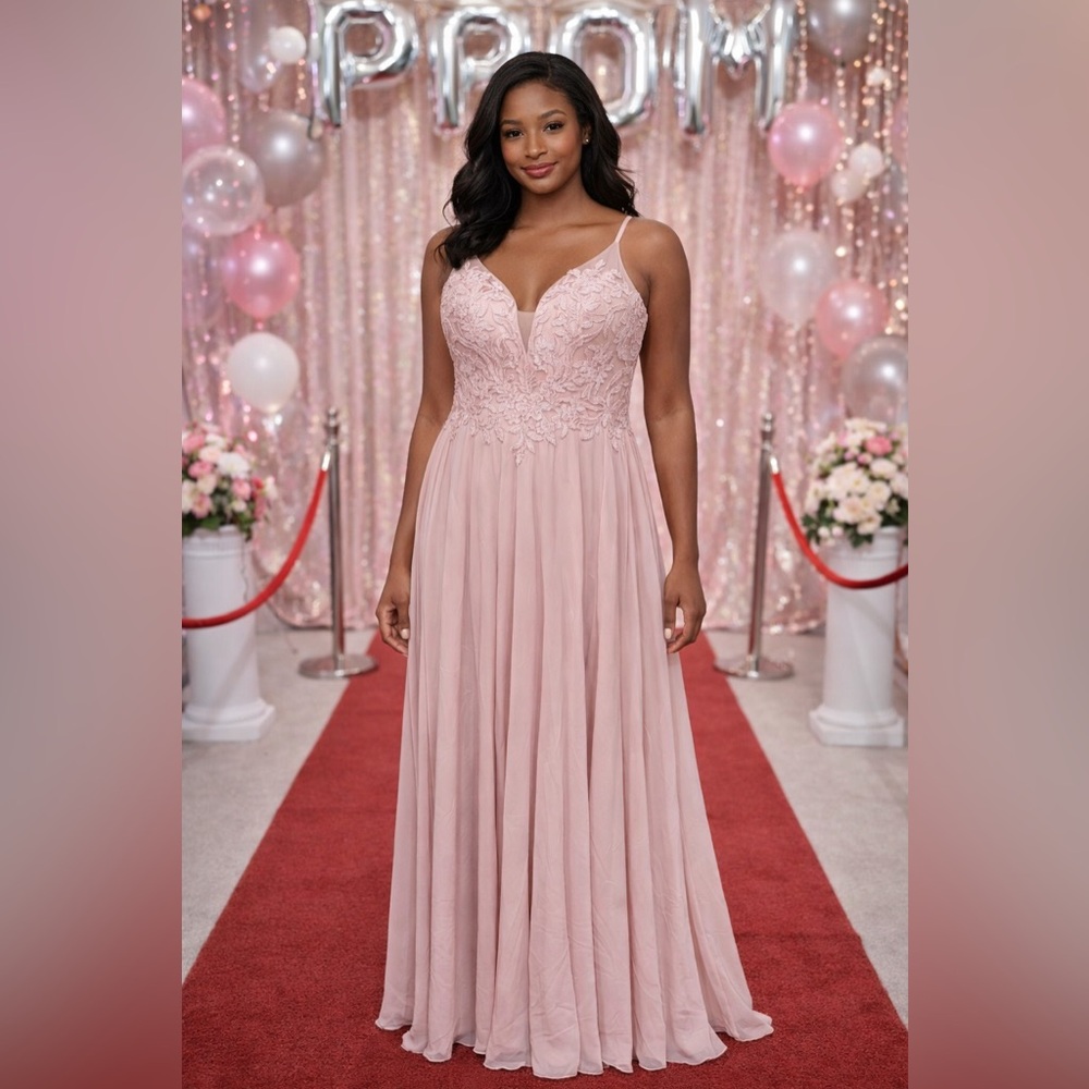 Size 16 NWT pink formal dress